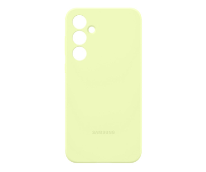 Etui do telefonów Samsung  Silicone Case do Galaxy A55 limonkowe